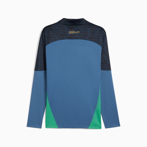 PUMA x NEYMAR JR "BNA" Men's Quarter-Zip, Blue Horizon-Marine Blue, extralarge